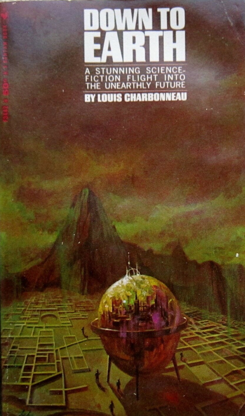 Book Review: Down to Earth (variant title: Antic Earth), Louis Charbonneau  (1967)